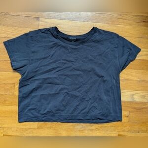 Athleta crop boxy tee